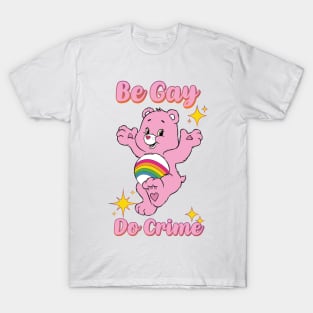 Be Gay - LGBTQ - Innocent Cartoon Meme Design T-Shirt